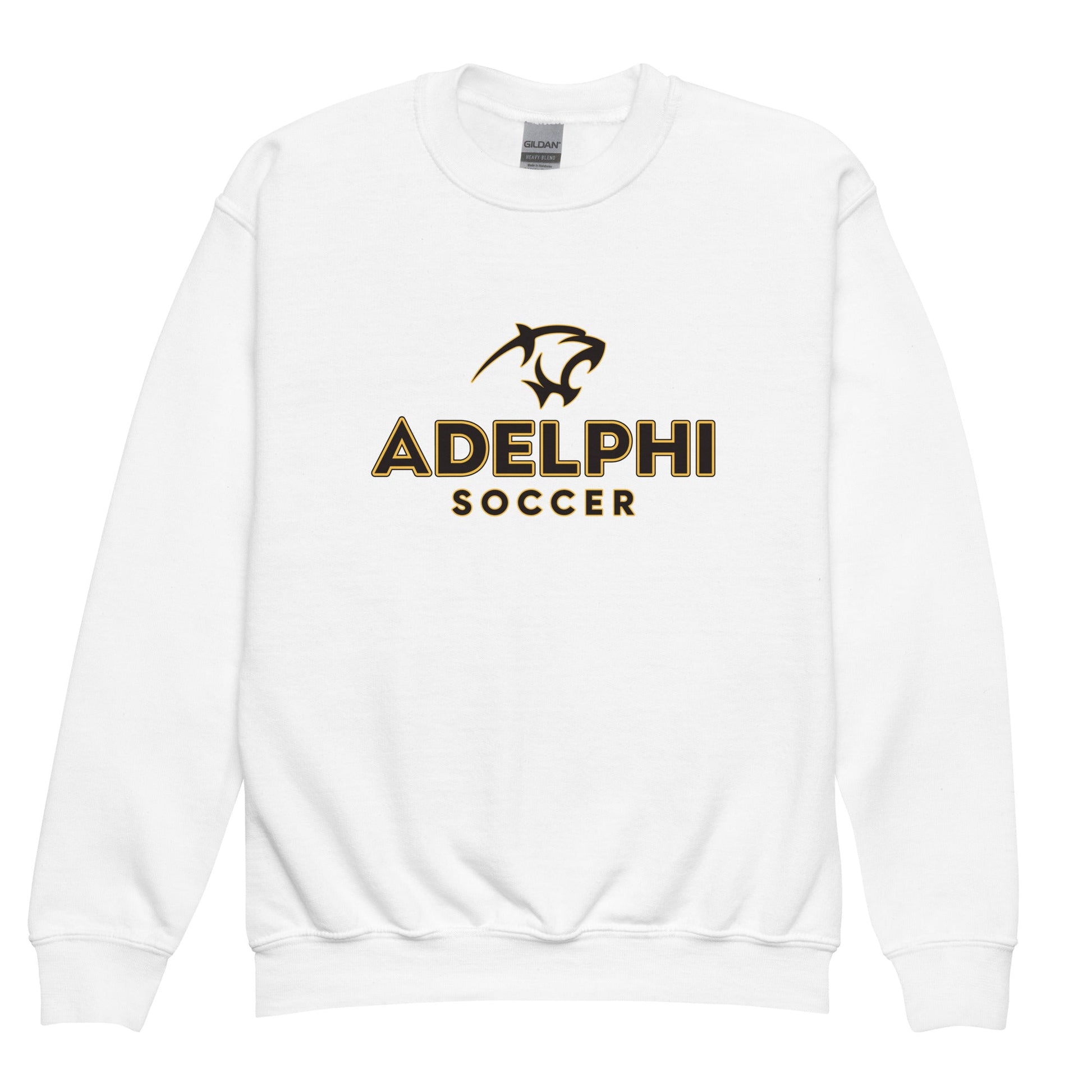 Classic | Youth Sweatshirt | Adelphi Womens Soccer | Vanguard Mark Logo