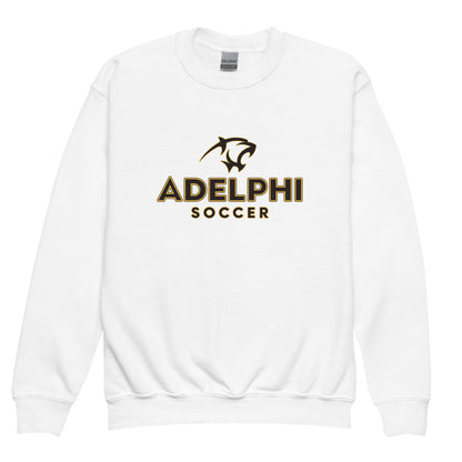 Classic | Youth Sweatshirt | Adelphi Womens Soccer | Vanguard Mark Logo