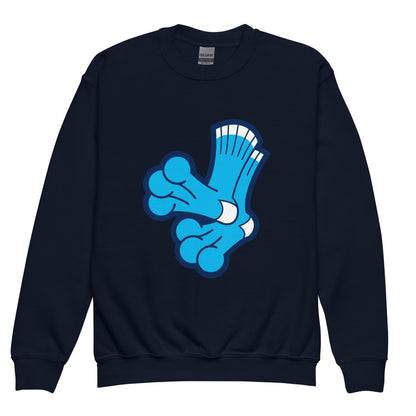 Classic | Youth Sweatshirt | Aquasox Softball | Athletic Sock Logo
