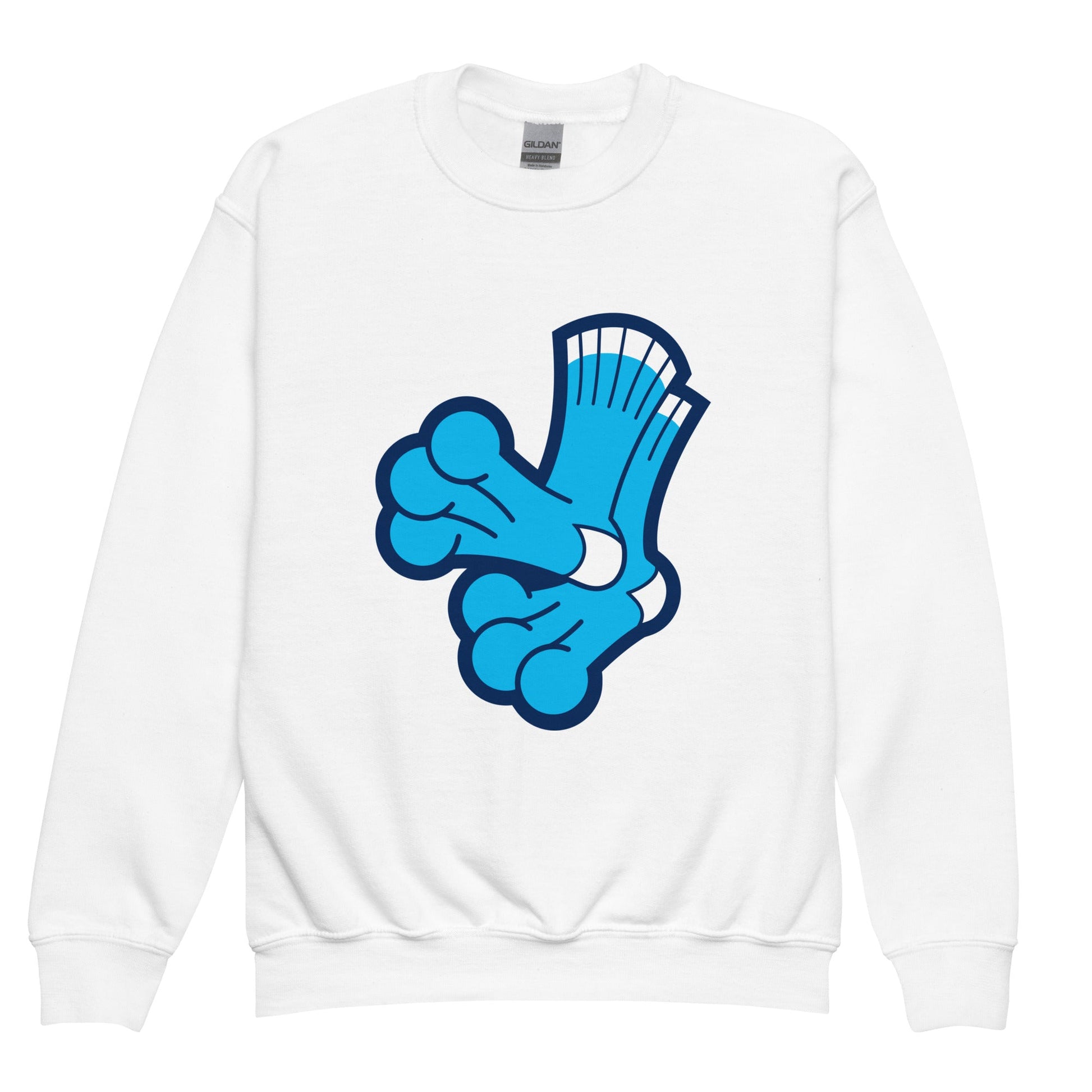 Classic | Youth Sweatshirt | Aquasox Softball | Athletic Sock Logo
