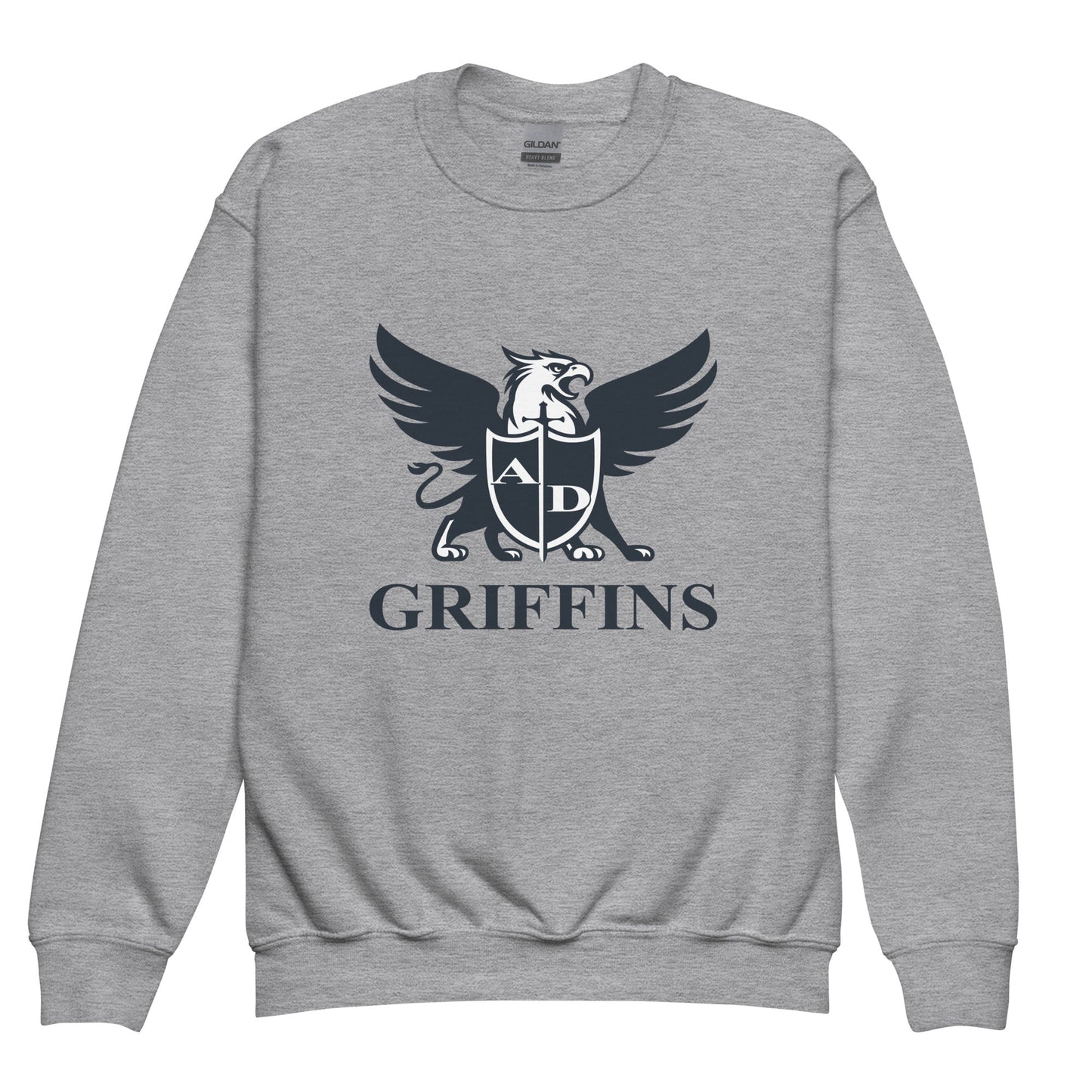 Classic | Youth Sweatshirt | Arma Dei Academy Basketball | Griffin Logo