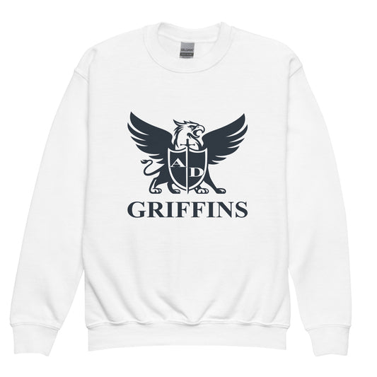 Classic | Youth Sweatshirt | Arma Dei Academy Basketball | Griffin Logo