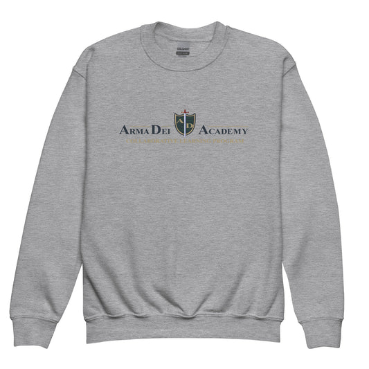 Classic | Youth Sweatshirt | Arma Dei Academy Collaborative Learning Program | Alt Logo 3