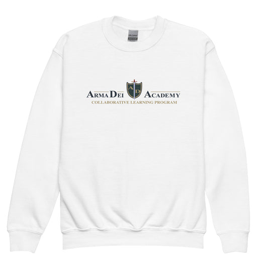 Classic | Youth Sweatshirt | Arma Dei Academy Collaborative Learning Program | Alt Logo 3