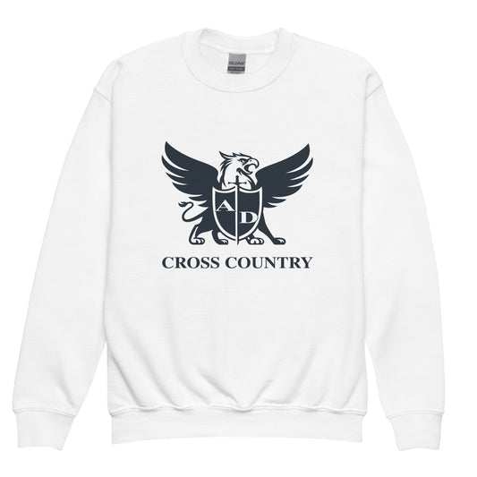 Classic | Youth Sweatshirt | Arma Dei Academy Cross Country | Griffin Logo