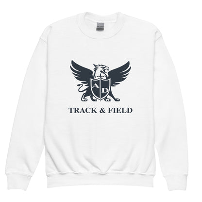 Classic | Youth Sweatshirt | Arma Dei Academy Track and Field | Griffin Logo