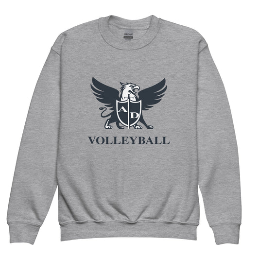 Classic | Youth Sweatshirt | Arma Dei Academy Volleyball | Griffin Logo