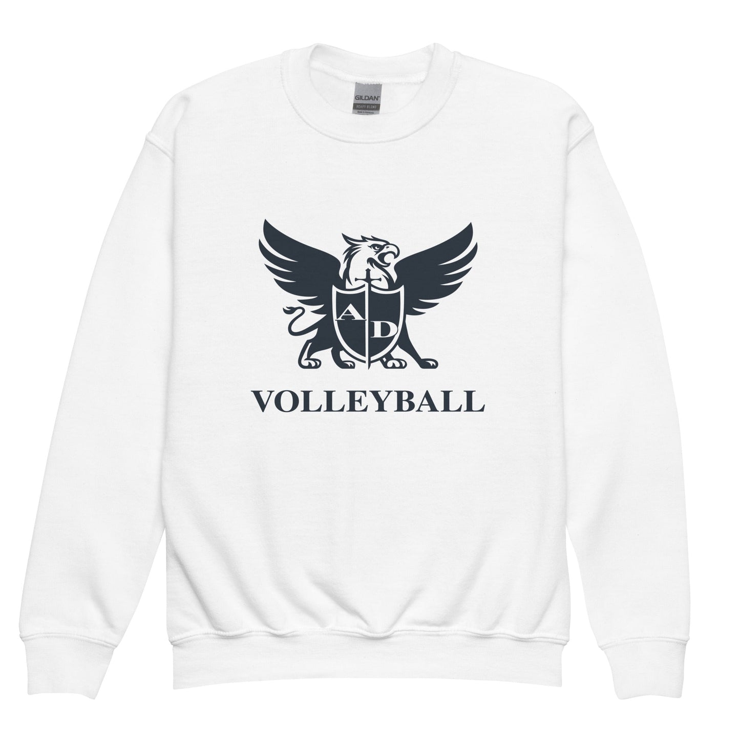 Classic | Youth Sweatshirt | Arma Dei Academy Volleyball | Griffin Logo