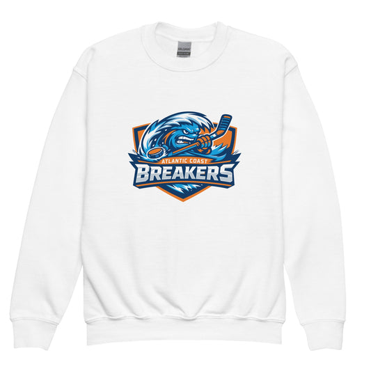 Classic | Youth Sweatshirt | Atlantic Coast Breakers Hockey | Mascot Shield Logo