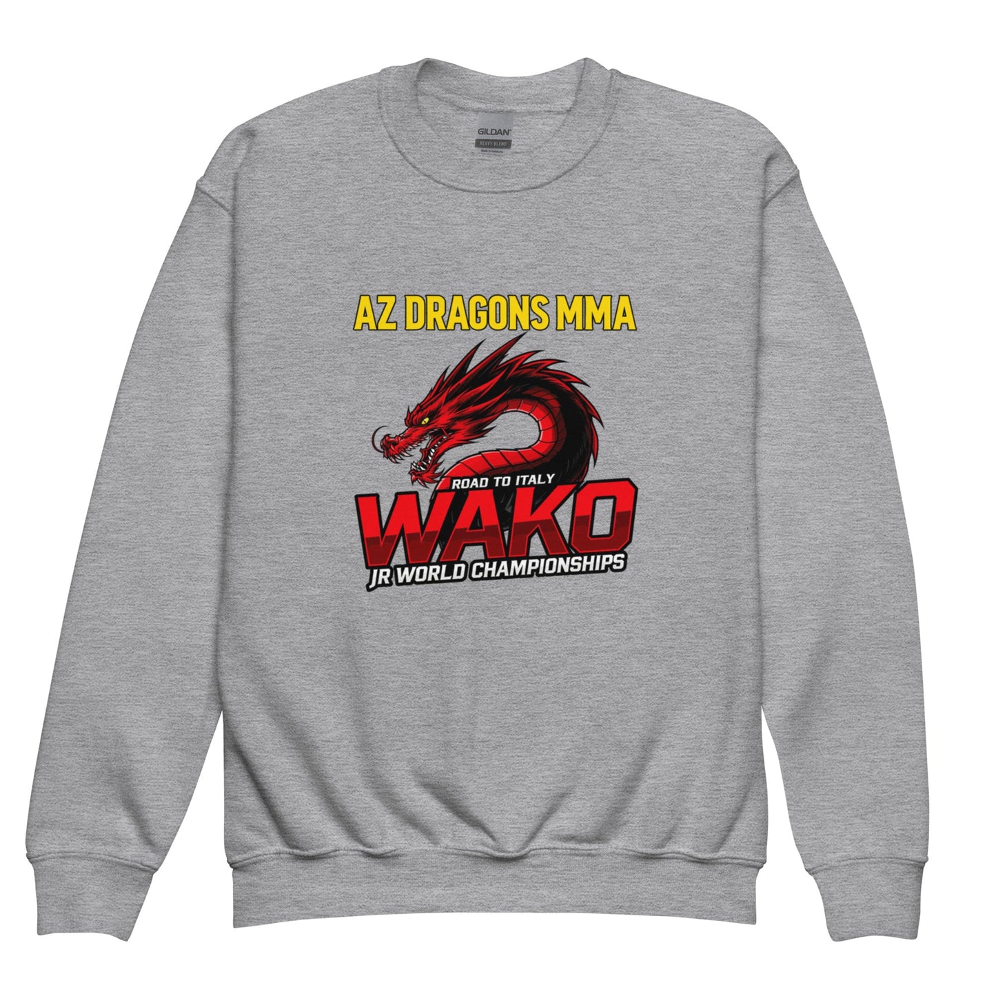 Classic | Youth Sweatshirt | AZ DRAGONS MMA | Vanguard Logo