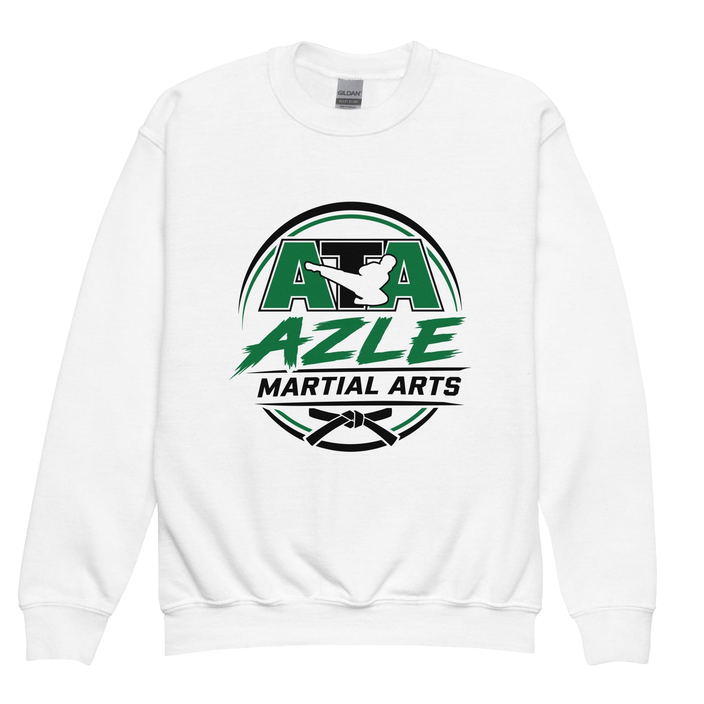 Classic | Youth Sweatshirt | Azle Martial Arts | Vanguard Emblem Logo