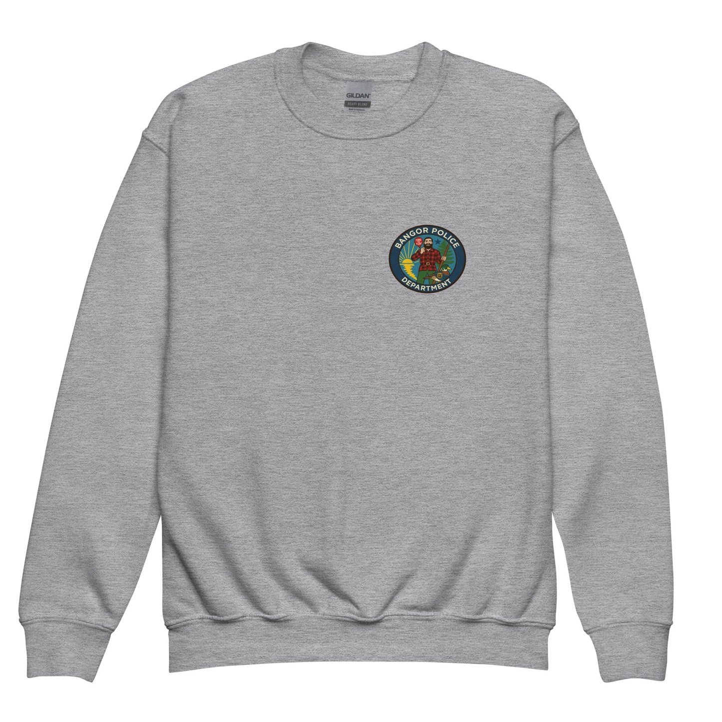 Classic | Youth Sweatshirt | Bangor PD | Pocket Logo