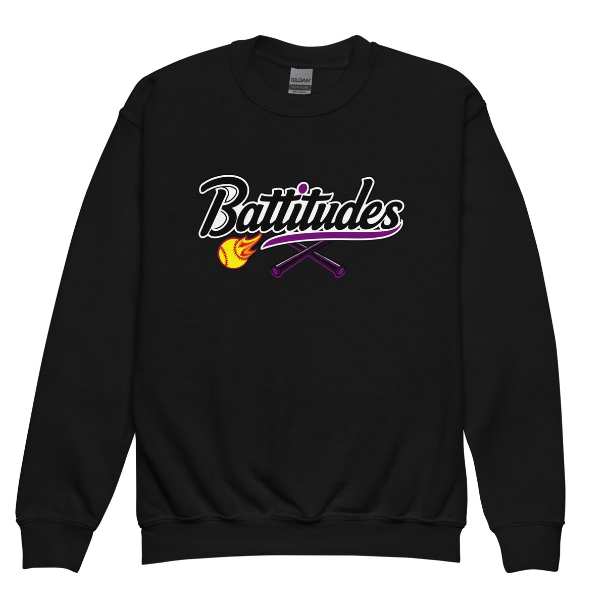 Classic | Youth Sweatshirt | Battitudes | Crest Logo