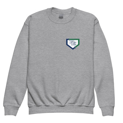 Classic | Youth Sweatshirt | BE Softball | Plate Logo