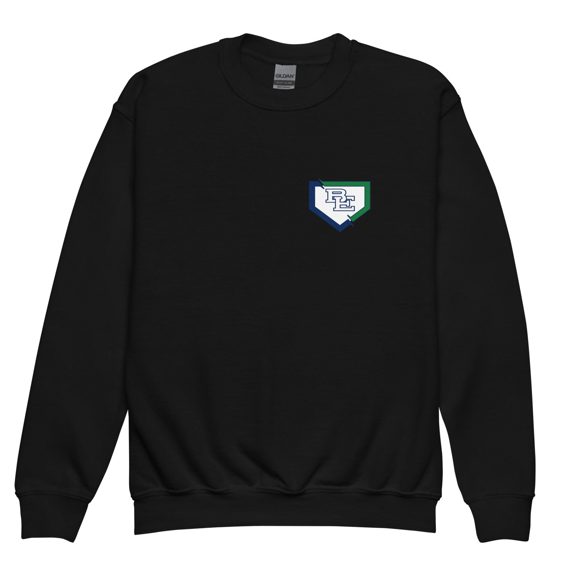 Classic | Youth Sweatshirt | BE Softball | Plate Logo
