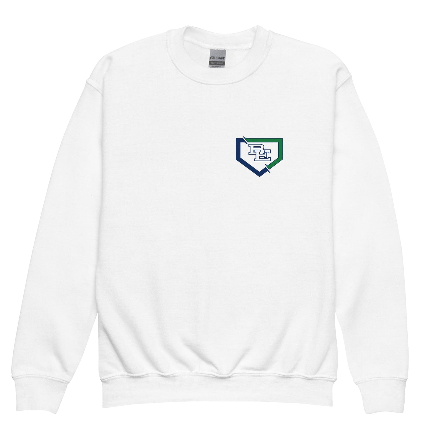 Classic | Youth Sweatshirt | BE Softball | Plate Logo