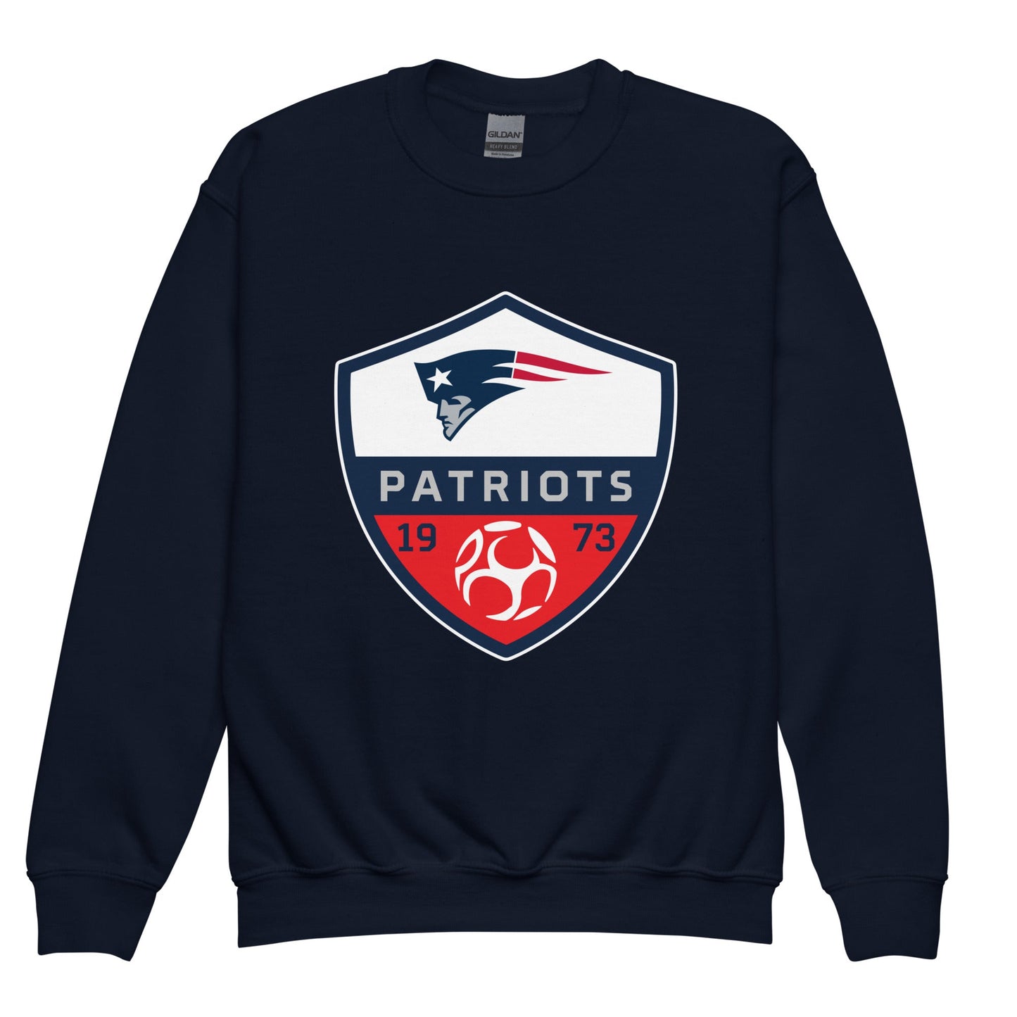 Classic | Youth Sweatshirt | Berkmar High School Soccer | Shield Logo