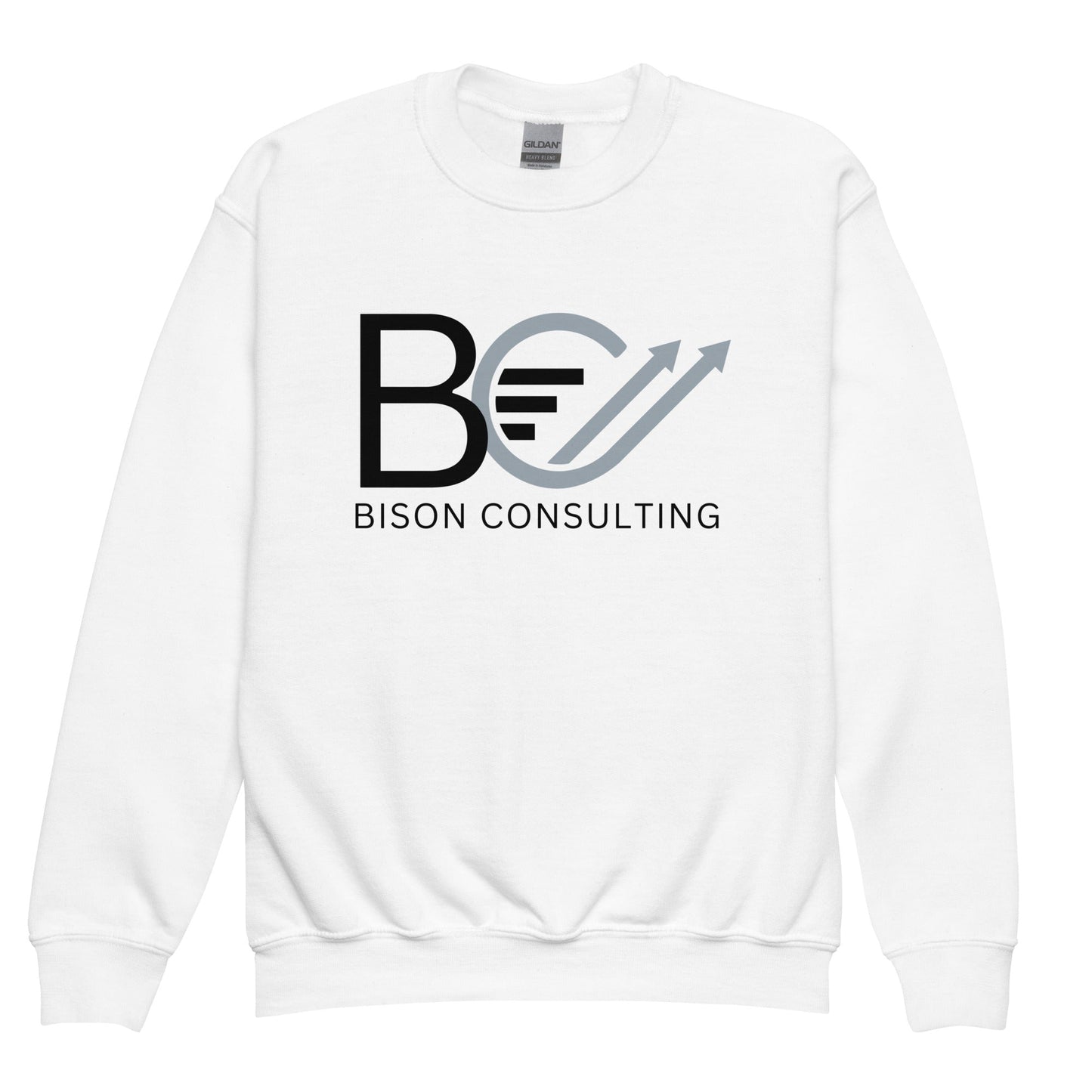 Classic | Youth Sweatshirt | Bison Consulting | BC Crest Logo