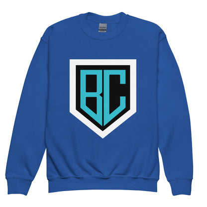 Classic | Youth Sweatshirt | Blue Collar Softball 2034 | Crest Logo