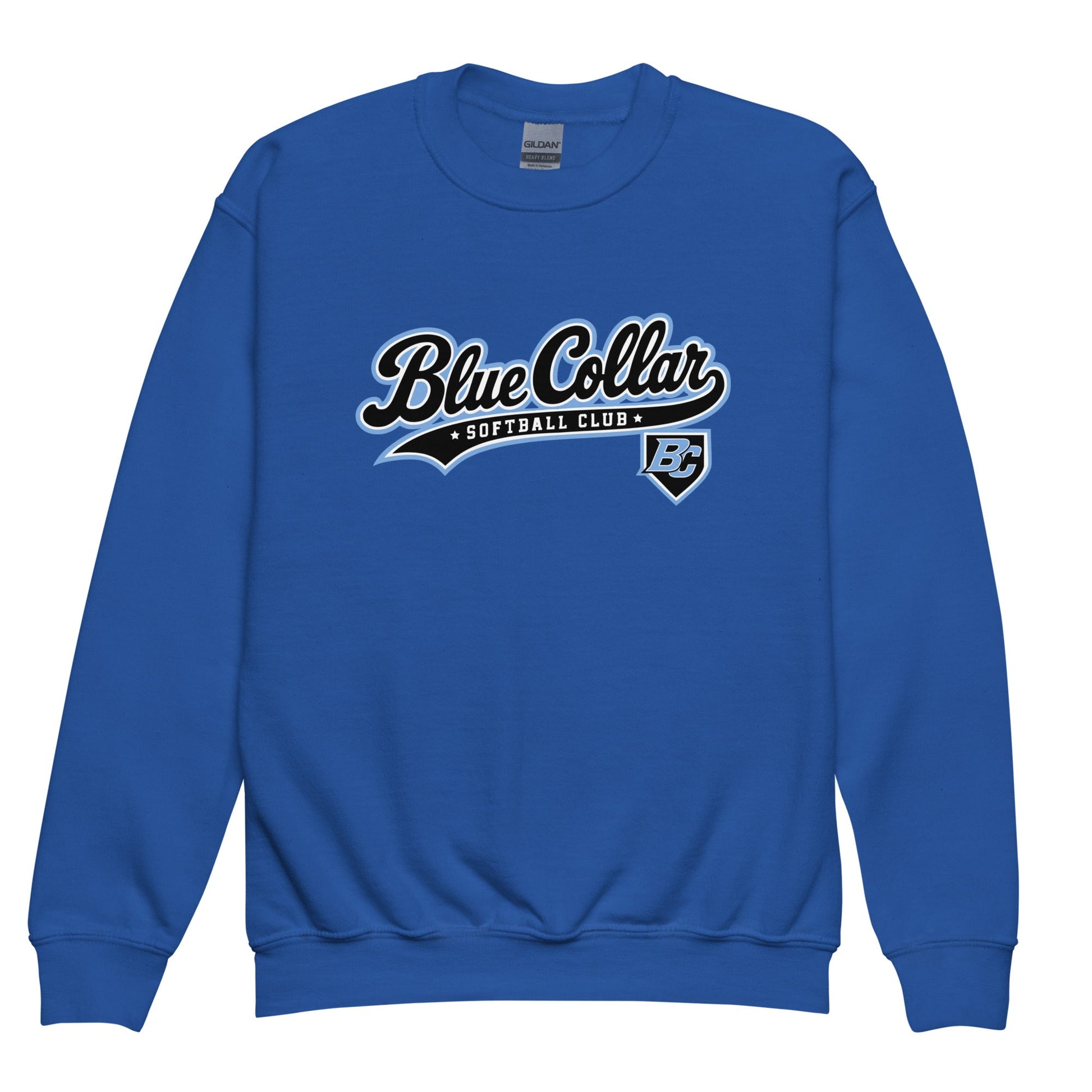 Classic | Youth Sweatshirt | Blue Collar Softball 2034 | Foundry Logo
