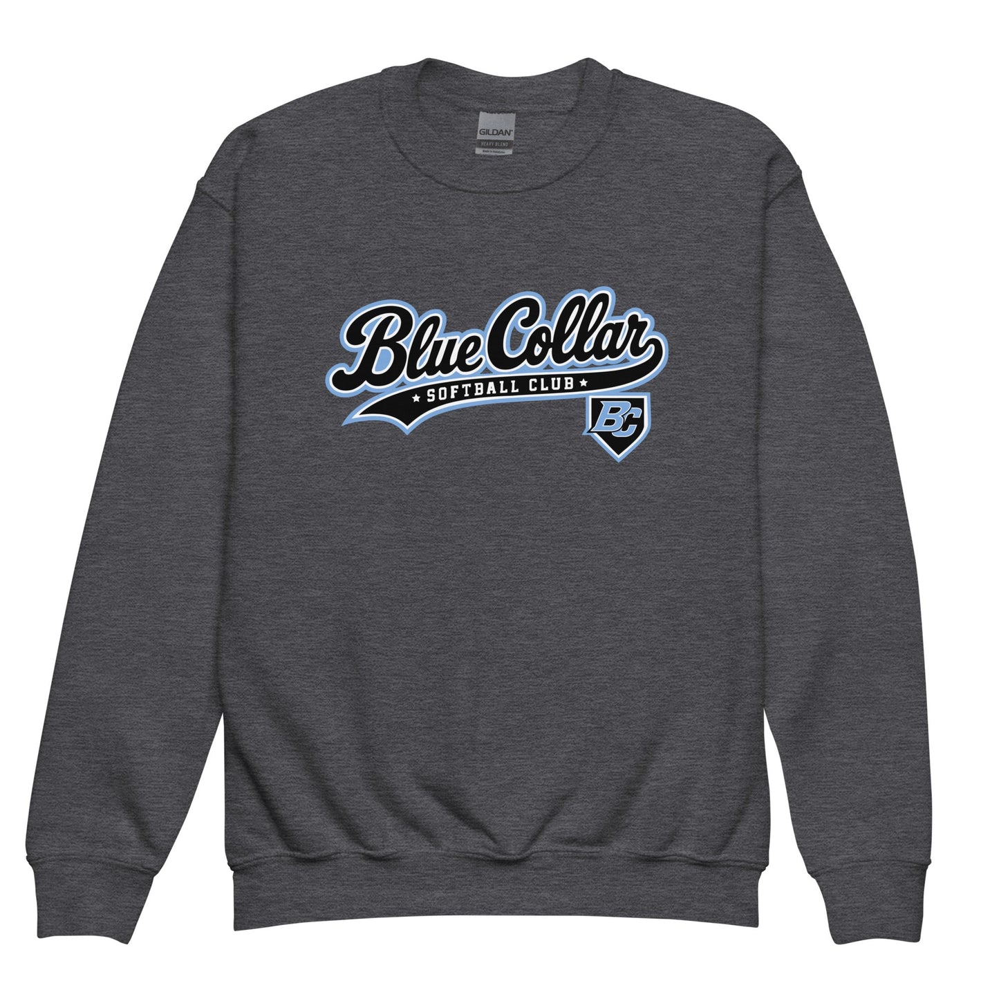 Classic | Youth Sweatshirt | Blue Collar Softball 2034 | Foundry Logo