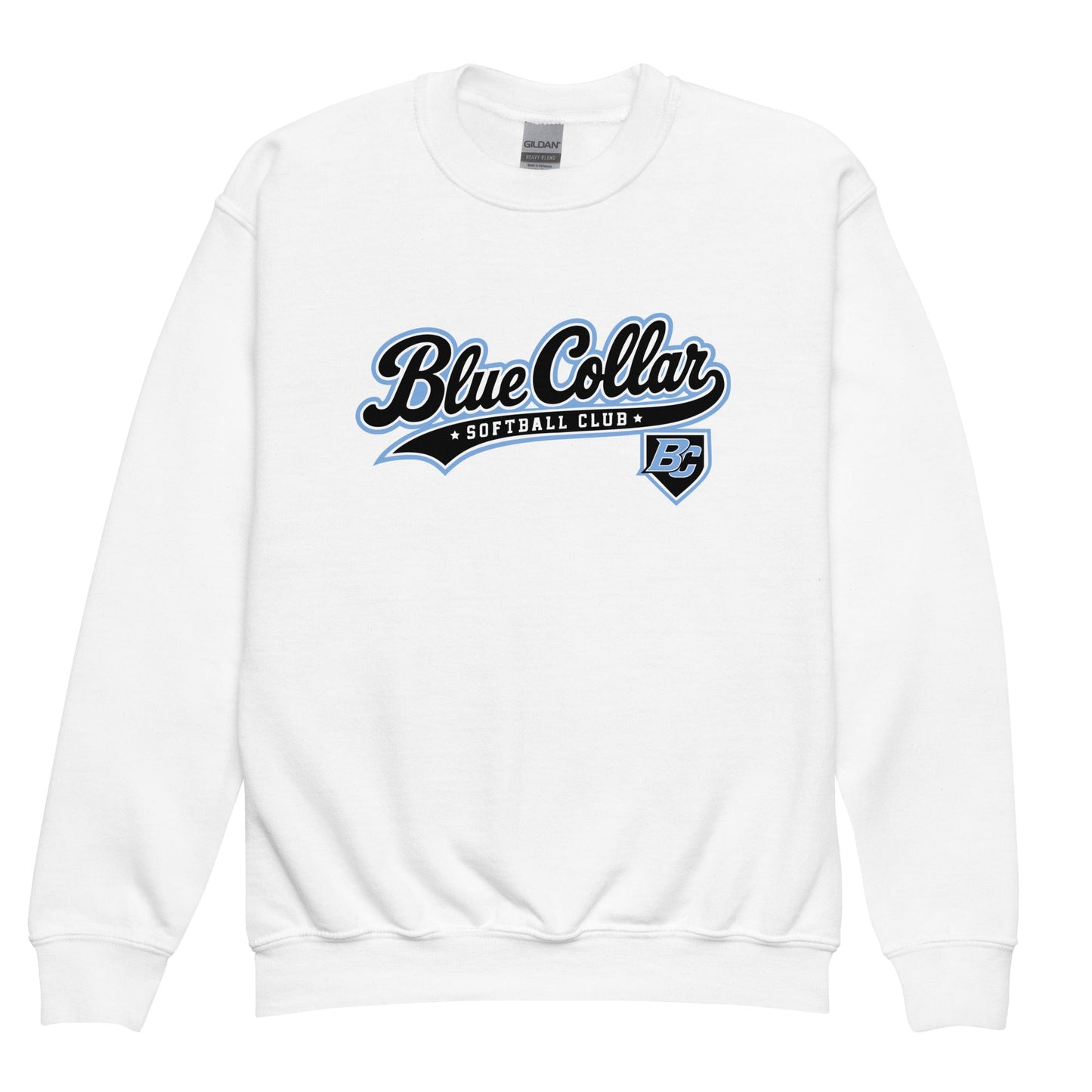 Classic | Youth Sweatshirt | Blue Collar Softball 2034 | Foundry Logo