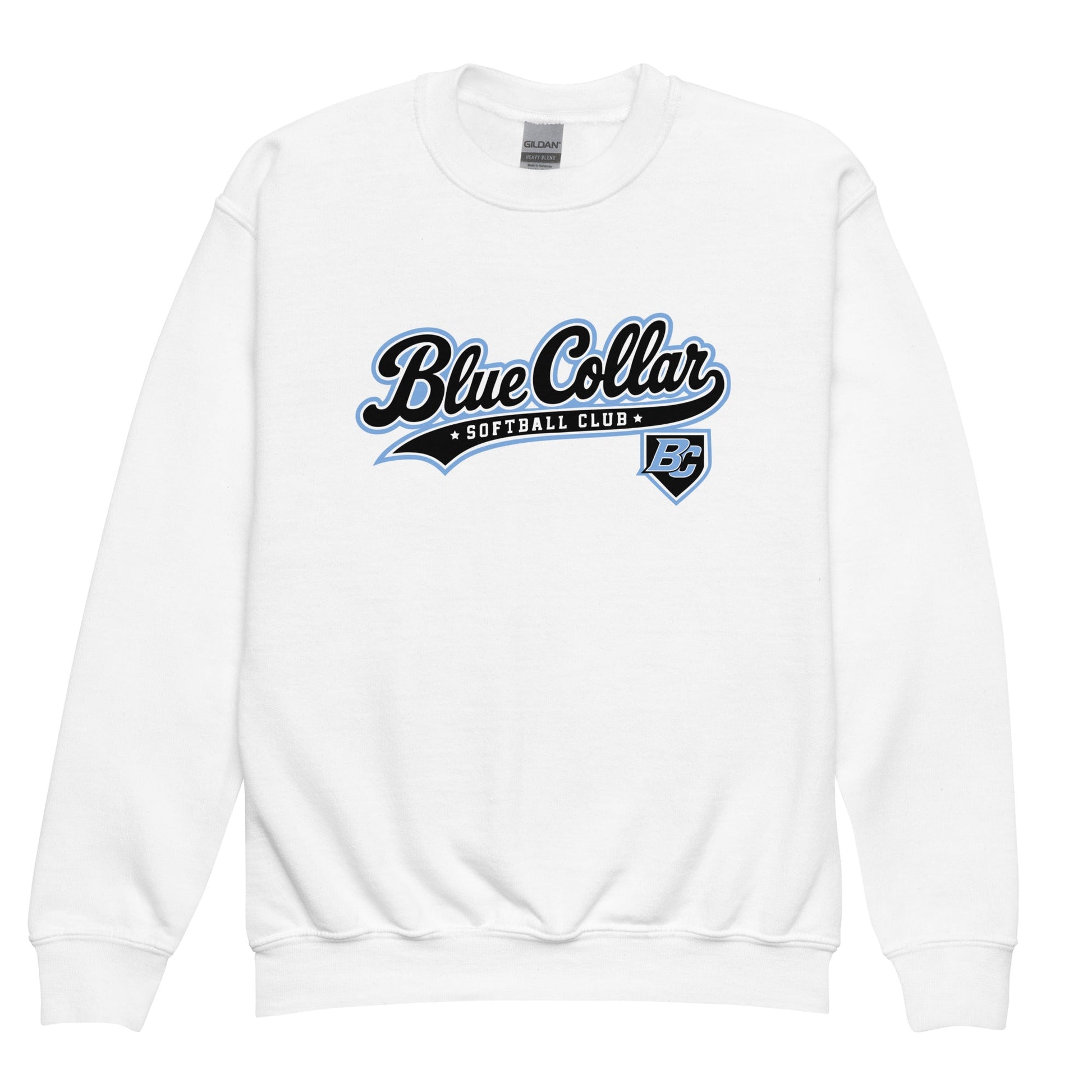 Classic | Youth Sweatshirt | Blue Collar Softball 2034 | Foundry Logo