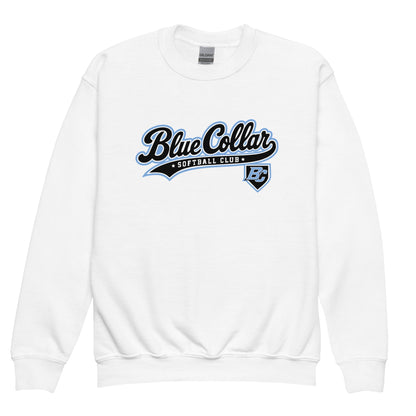 Classic | Youth Sweatshirt | Blue Collar Softball 2034 | Foundry Logo