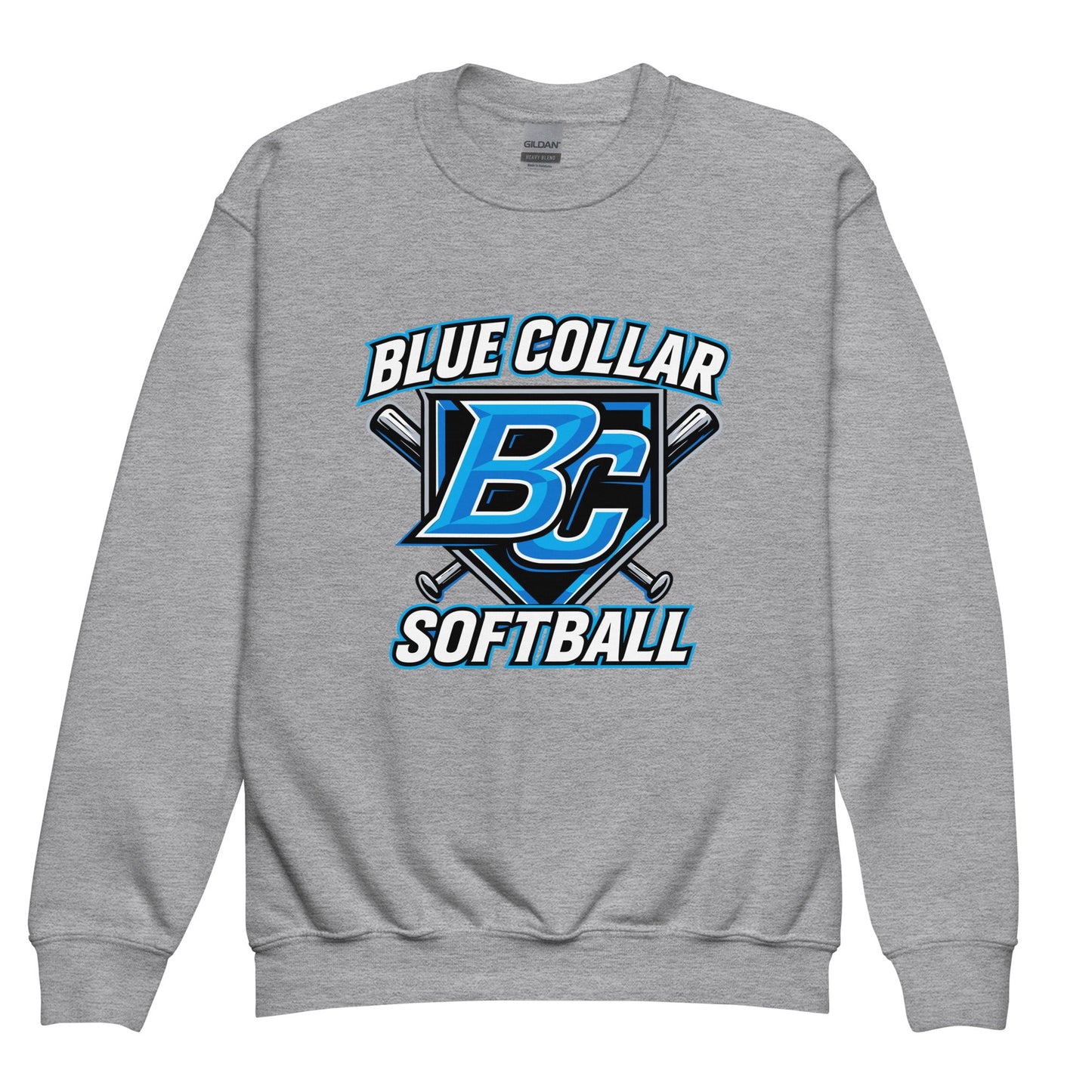 Classic | Youth Sweatshirt | Blue Collar Softball 2034 | Shield Logo