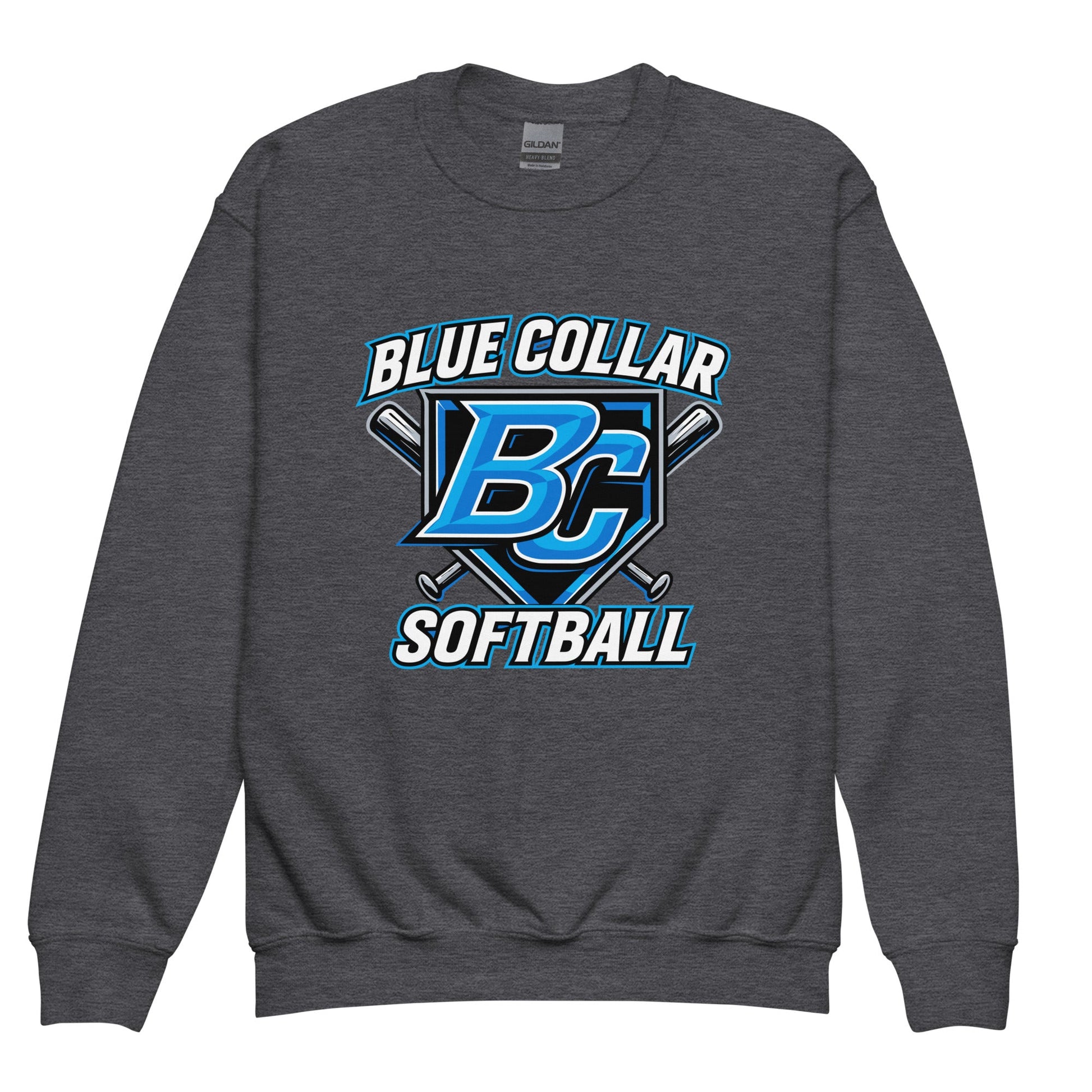 Classic | Youth Sweatshirt | Blue Collar Softball 2034 | Shield Logo