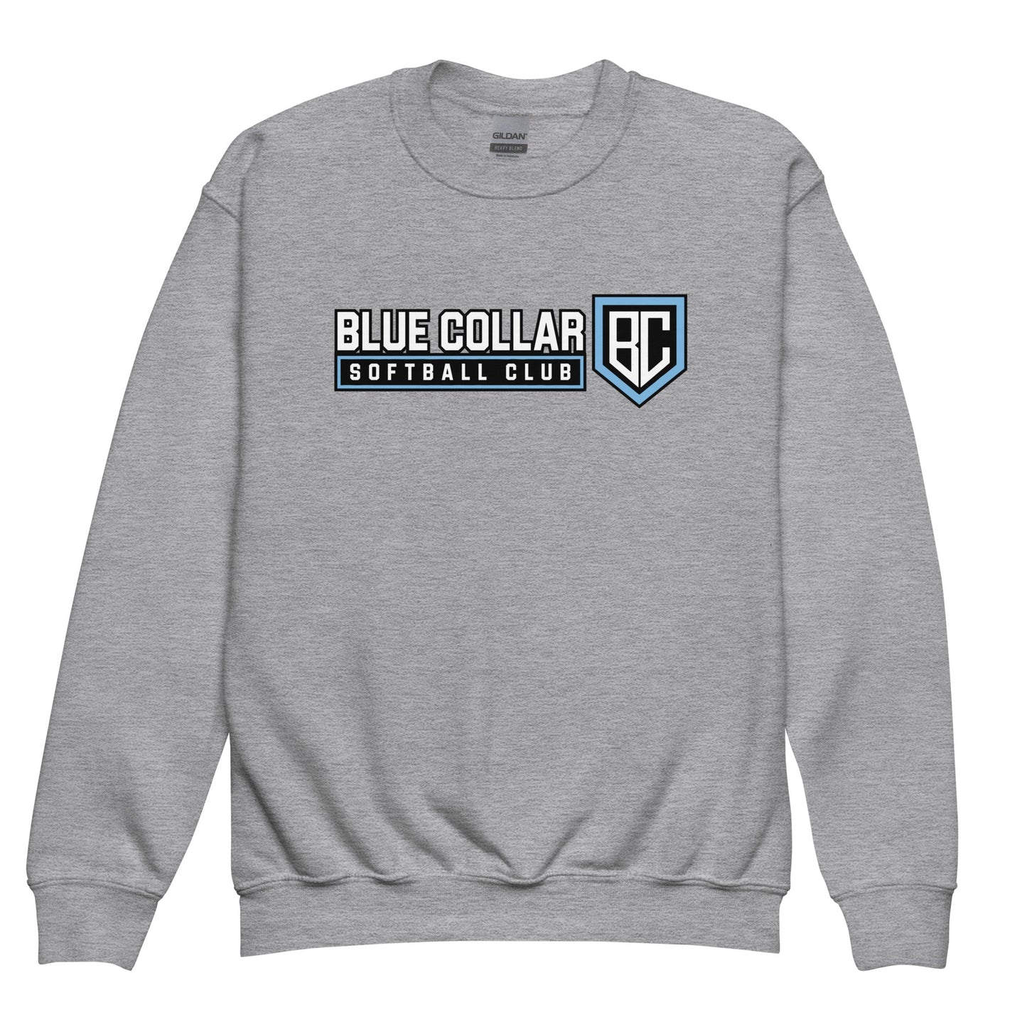 Classic | Youth Sweatshirt | Blue Collar Softball 2034 | Vanguard Logo