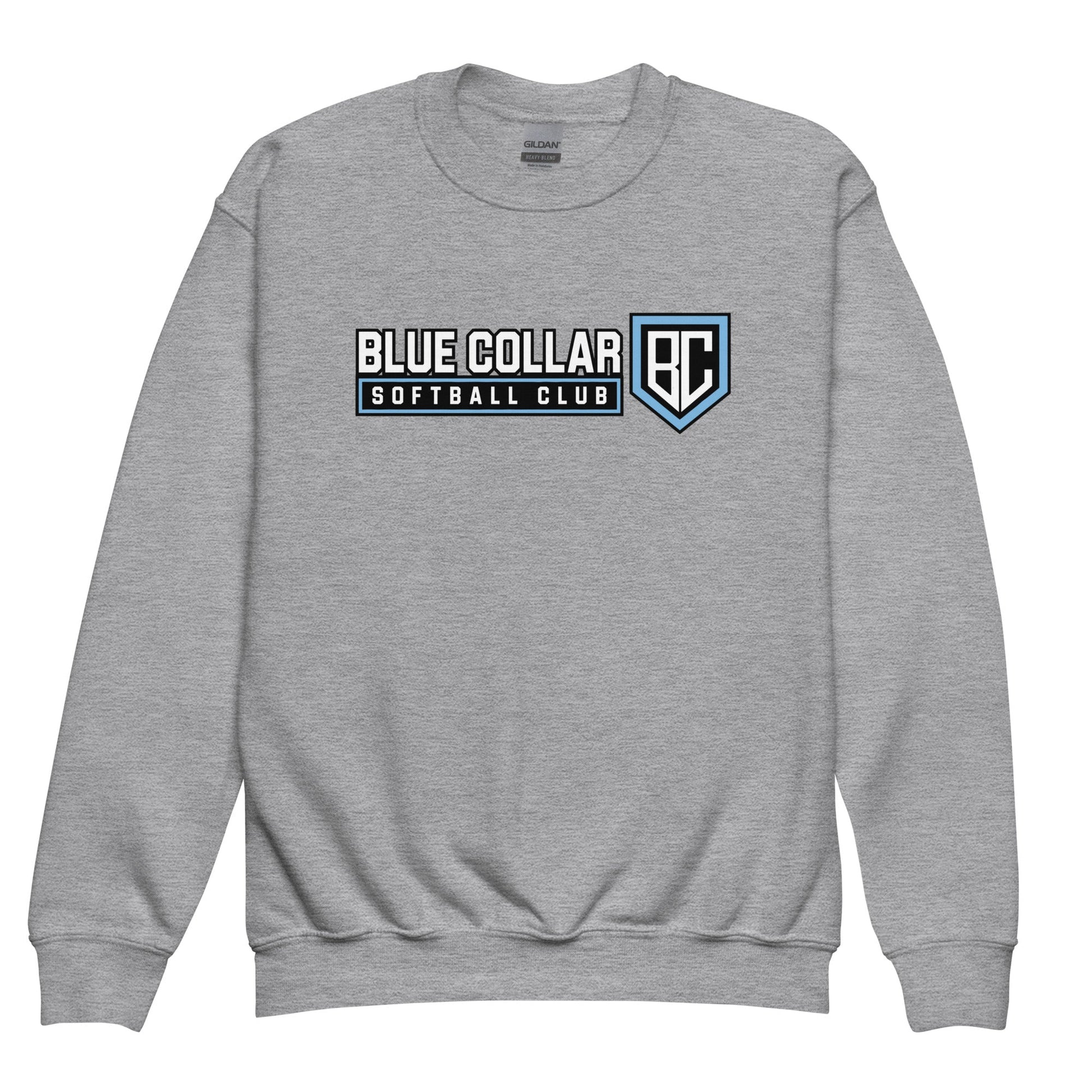 Classic | Youth Sweatshirt | Blue Collar Softball 2034 | Vanguard Logo