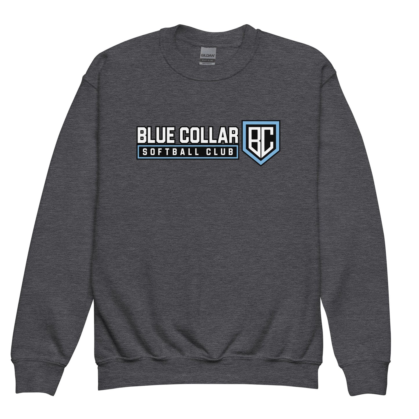 Classic | Youth Sweatshirt | Blue Collar Softball 2034 | Vanguard Logo