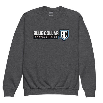 Classic | Youth Sweatshirt | Blue Collar Softball 2034 | Vanguard Logo
