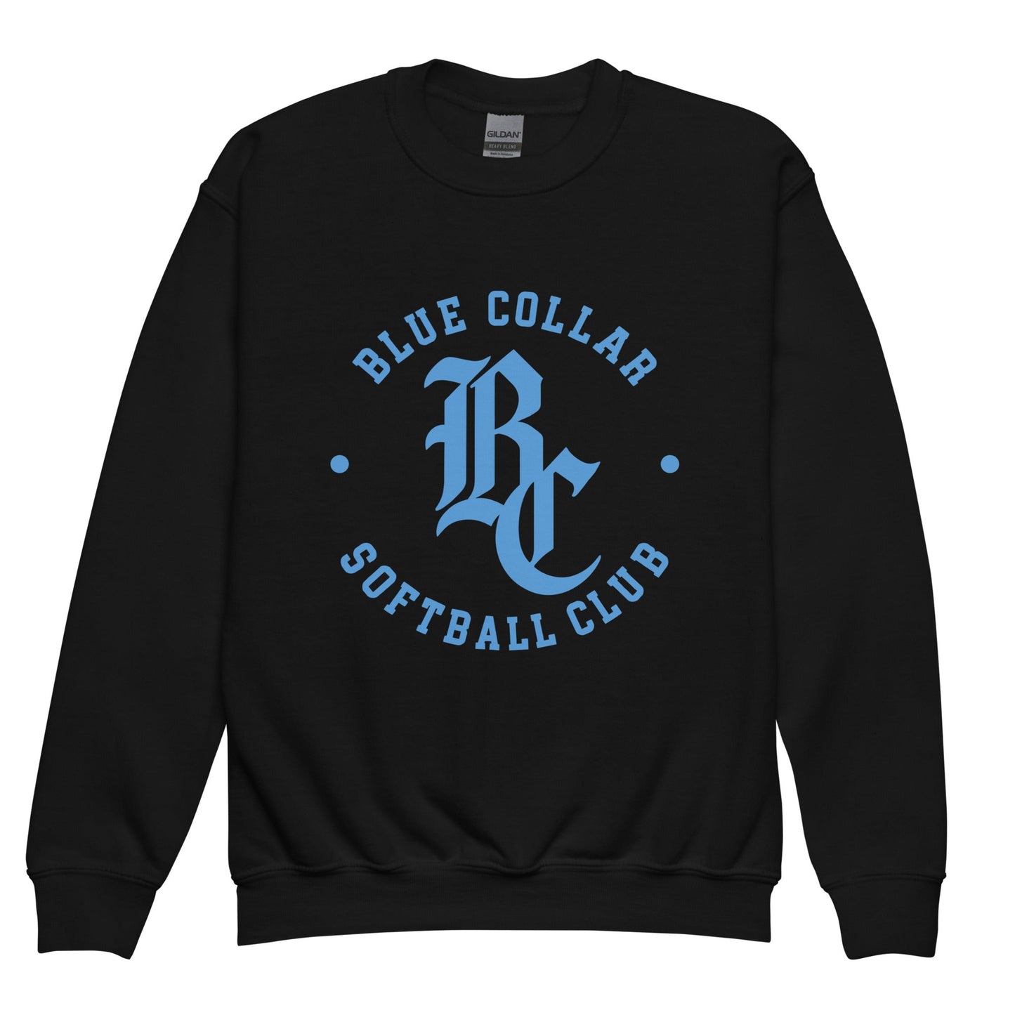 Classic | Youth Sweatshirt | Blue Collar Softball 2034 | Varsity Logo