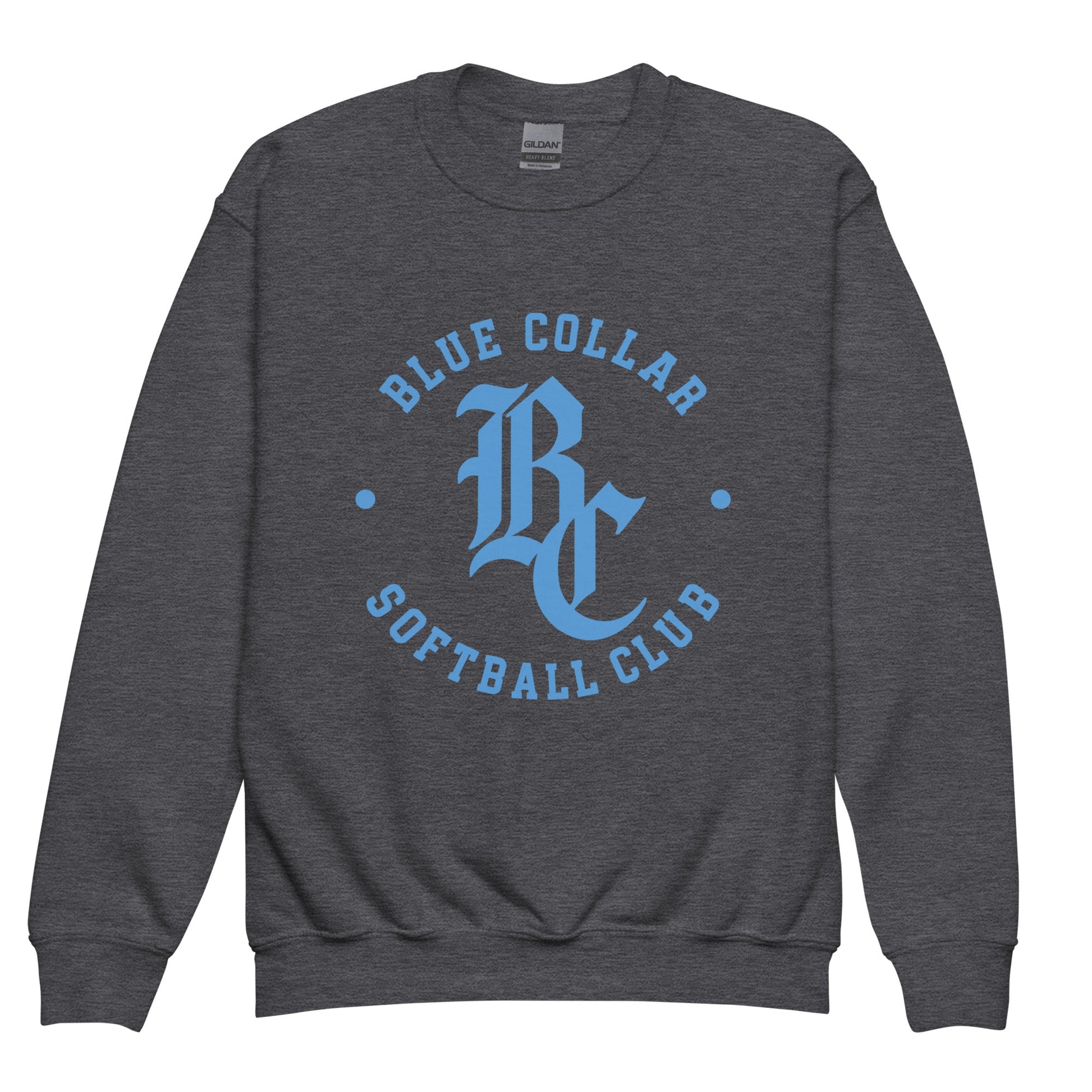 Classic | Youth Sweatshirt | Blue Collar Softball 2034 | Varsity Logo