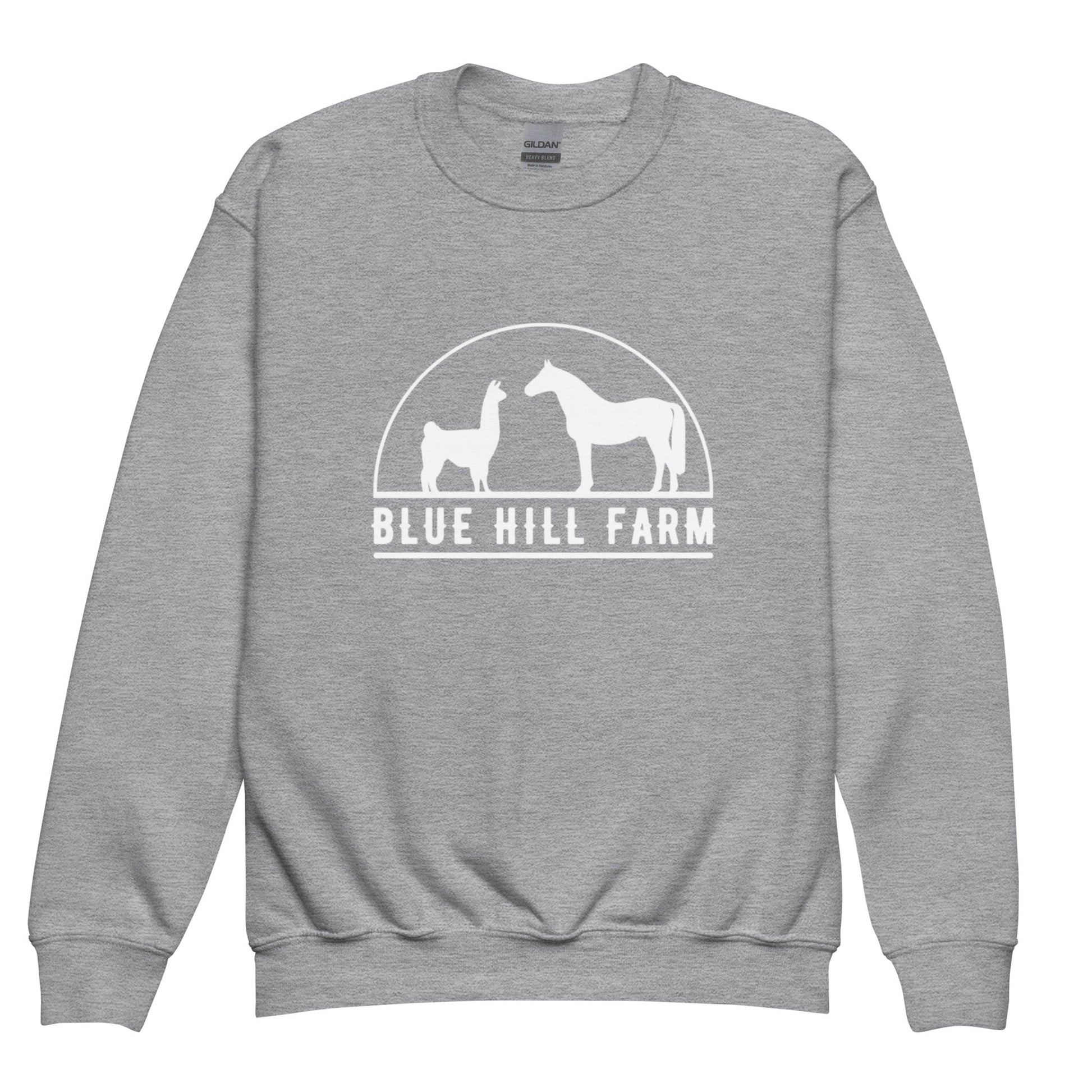 Classic | Youth Sweatshirt | Blue Hill Farm | Ranch Logo