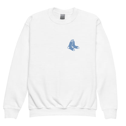 Classic | Youth Sweatshirt | Blue Sox | Icon Logo
