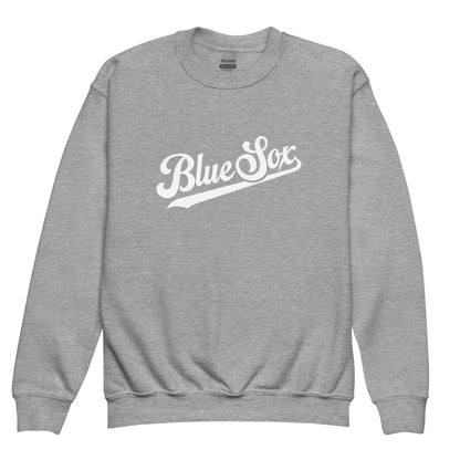 Classic | Youth Sweatshirt | Blue Sox | Script Logo