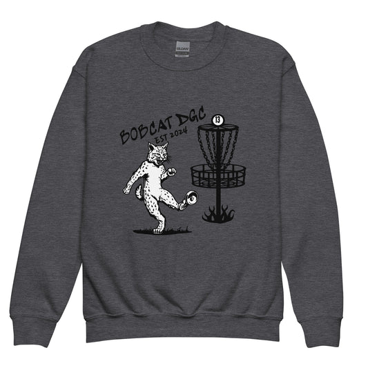 Classic | Youth Sweatshirt | Bobcat DGC | Predator Disc Golf Logo