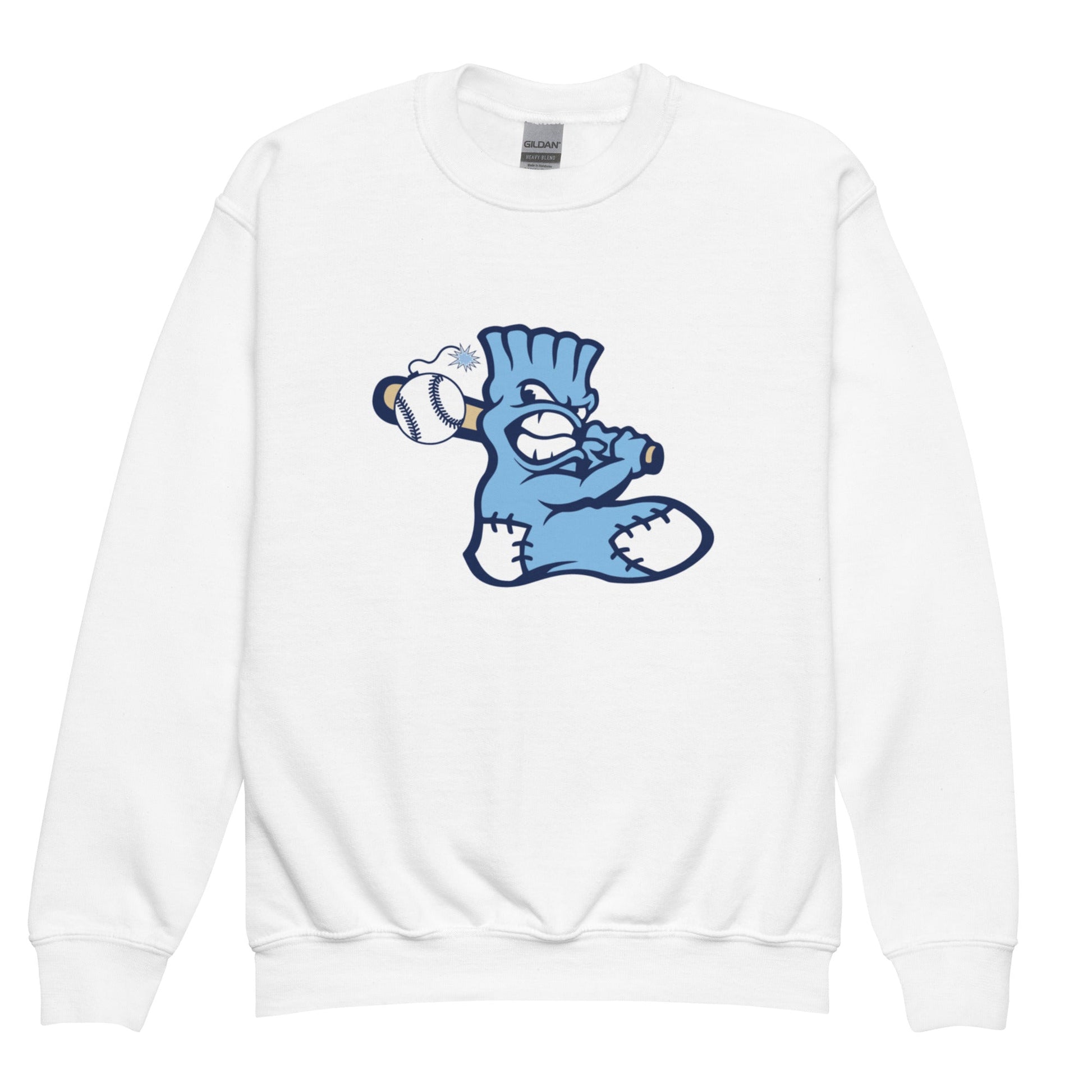 Classic | Youth Sweatshirt | BombSox Baseball | Mascot Logo