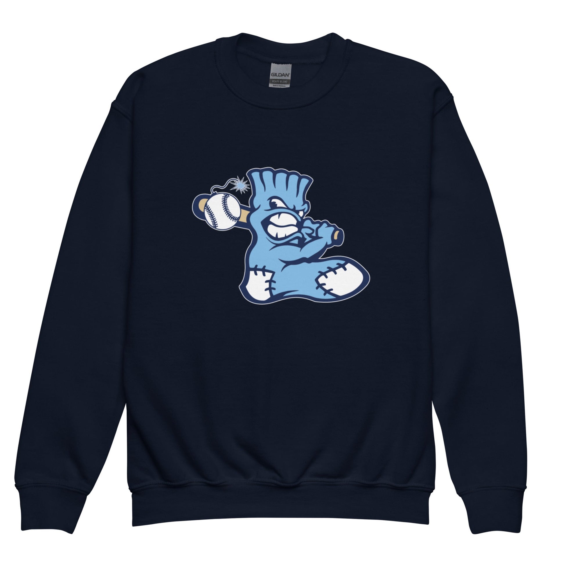 Classic | Youth Sweatshirt | BombSox Baseball | Mascot Logo