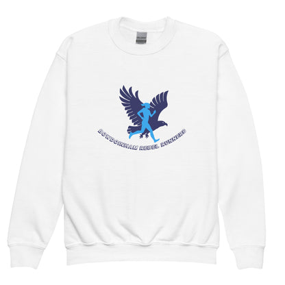 Classic | Youth Sweatshirt | Bowdoinham Rebel Runners | Emblem Logo