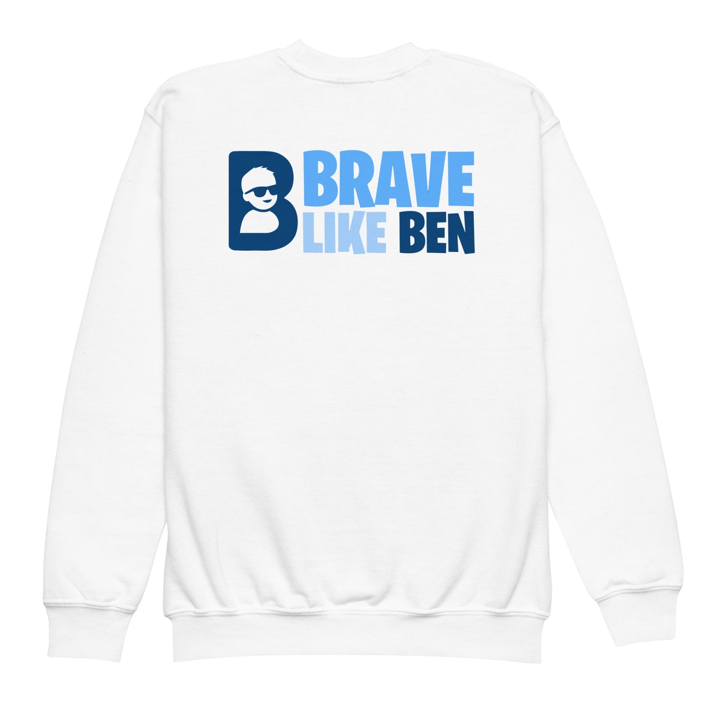 Classic | Youth Sweatshirt | Brave Like Ben | Athletics Logo