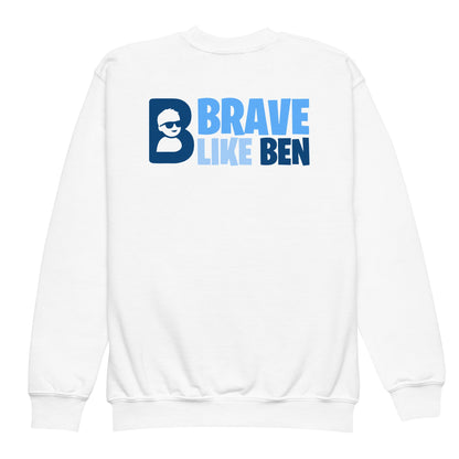 Classic | Youth Sweatshirt | Brave Like Ben | Athletics Logo