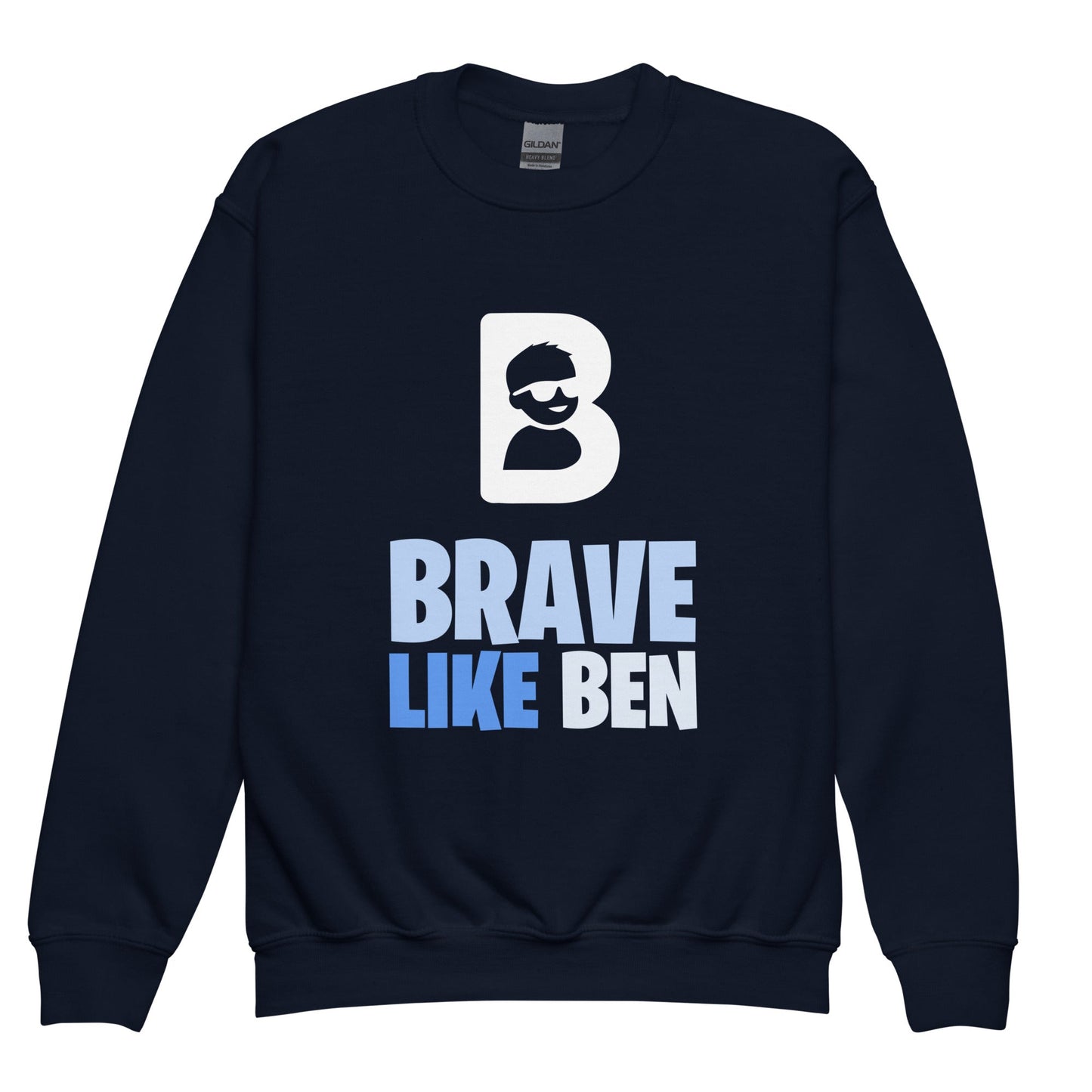 Classic | Youth Sweatshirt | Brave Like Ben | Braveheart Logo