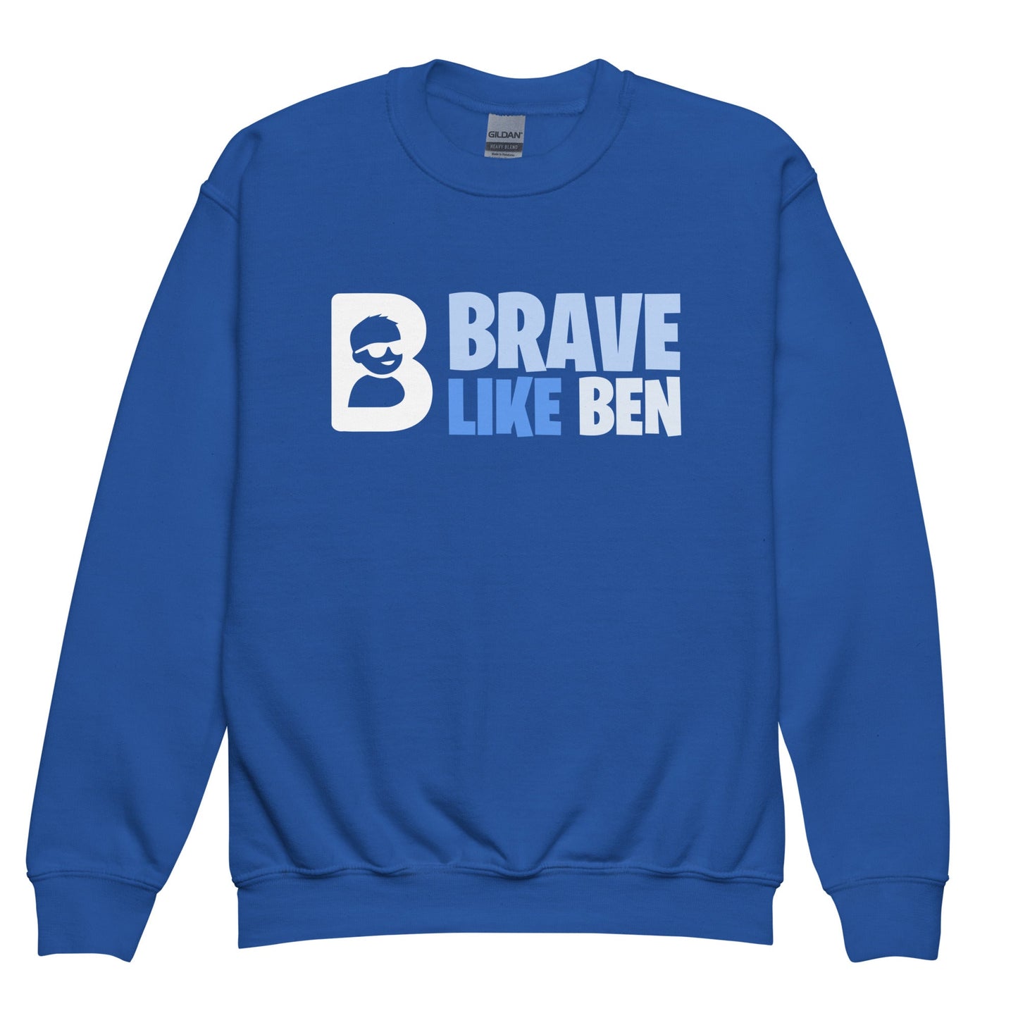 Classic | Youth Sweatshirt | Brave Like Ben | Valor Logo