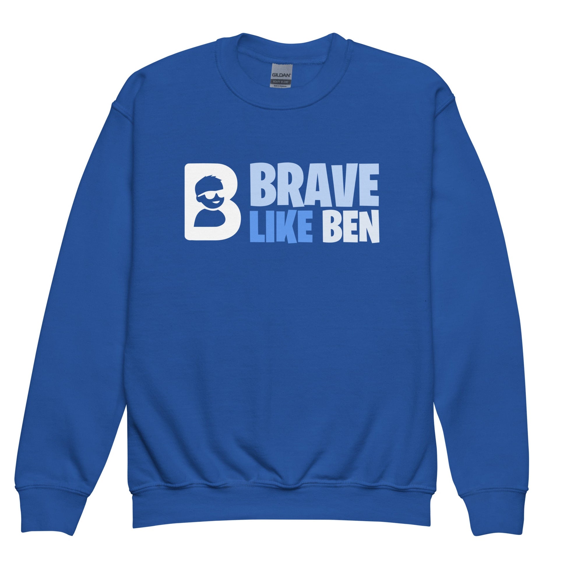 Classic | Youth Sweatshirt | Brave Like Ben | Valor Logo