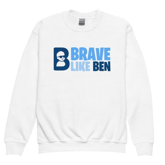 Classic | Youth Sweatshirt | Brave Like Ben | Vanguard Logo