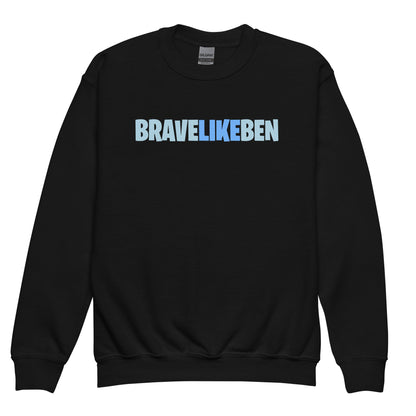 Classic | Youth Sweatshirt | Brave Like Ben | Wordmark Logo